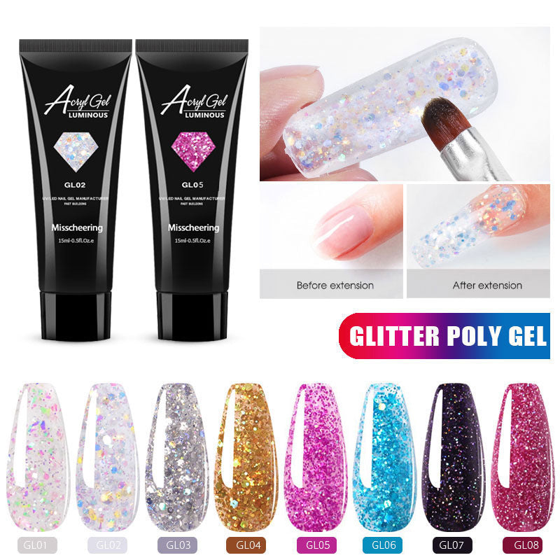 Gel Painless and Rapid Nail Extension