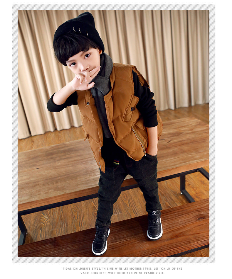 Fashion casual boy jeans