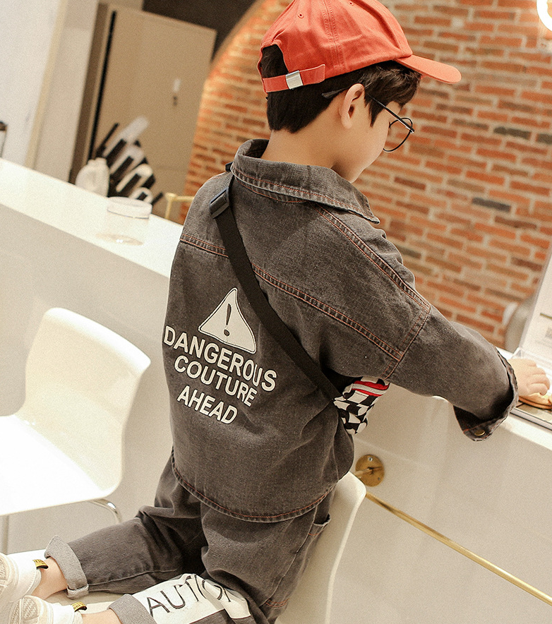 Boy christmas Spring Jacket Set