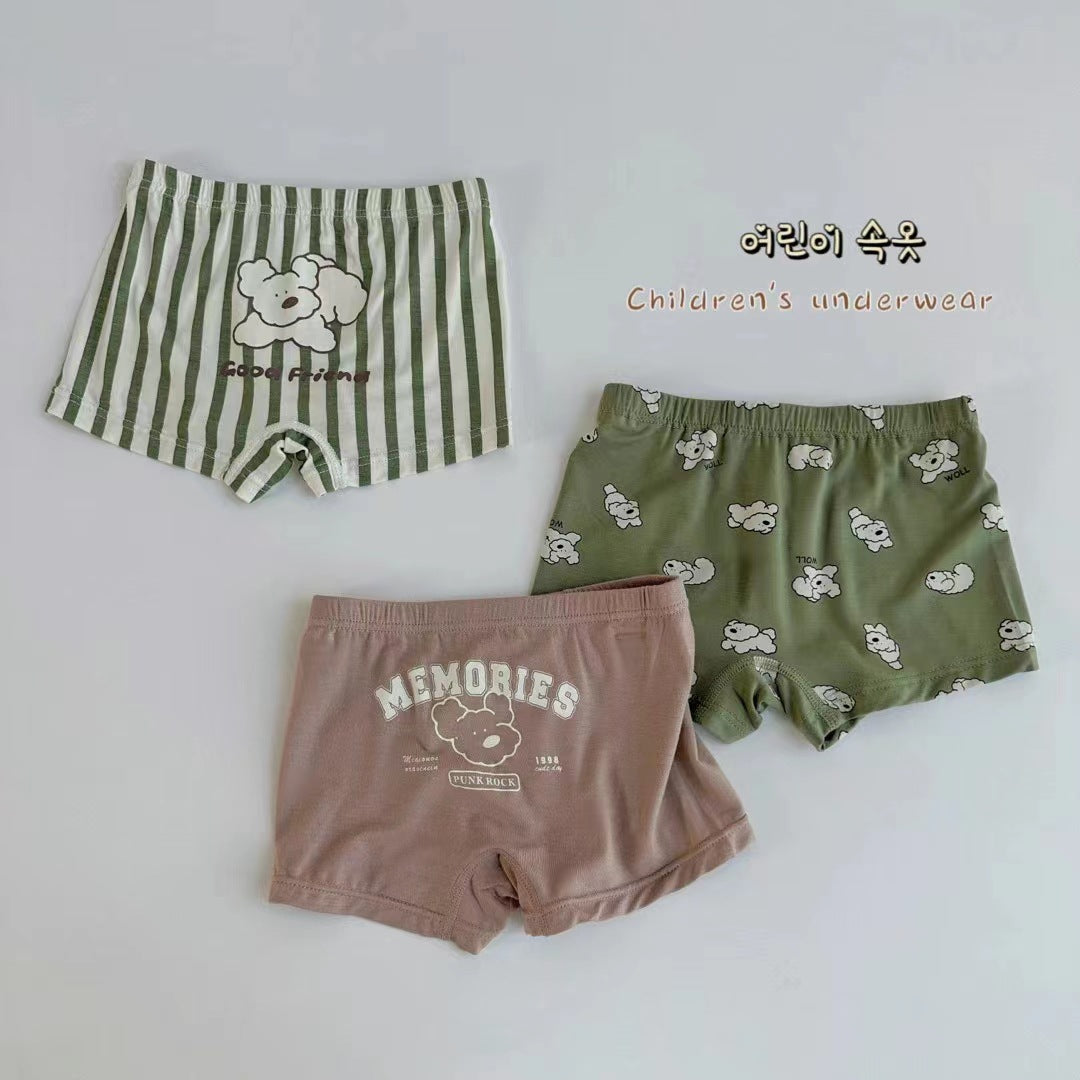 Set Children's Underwear Boxer Shorts