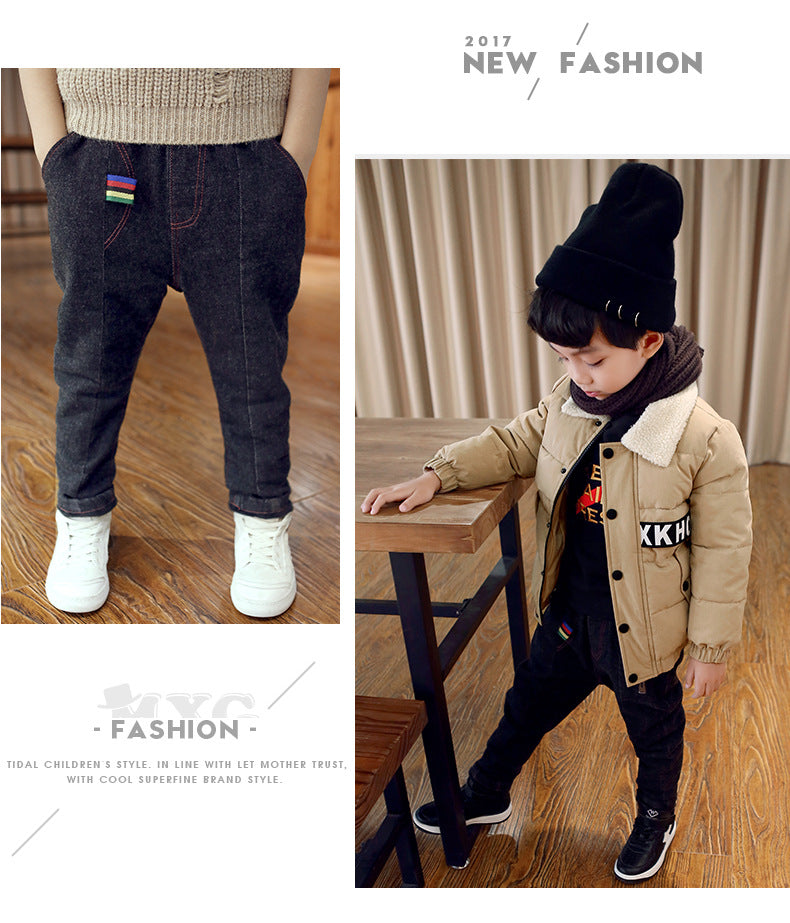 Fashion casual boy jeans