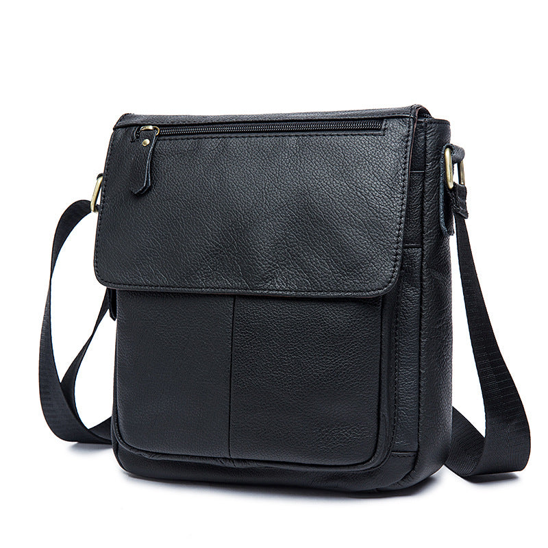 American Leather Shoulder Bag For Men