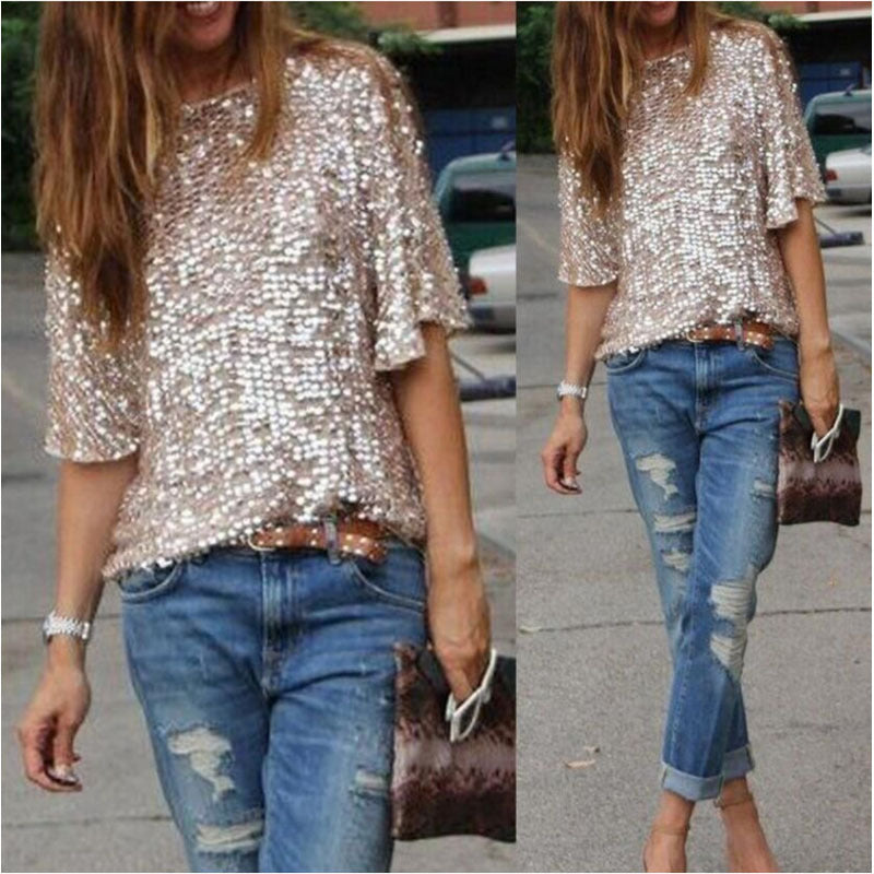 New  Fashion Women Sexy Loose Off Shoulder