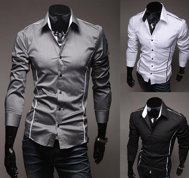 Men Shirt Long Sleeve