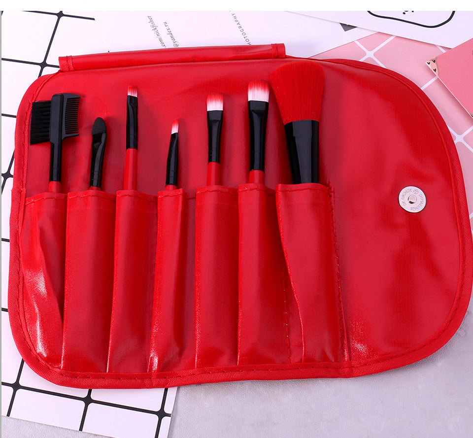 Portable Full Makeup Brushes