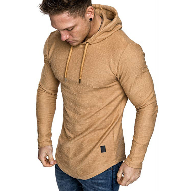 Men Hoodie  Long Sleeve Slim