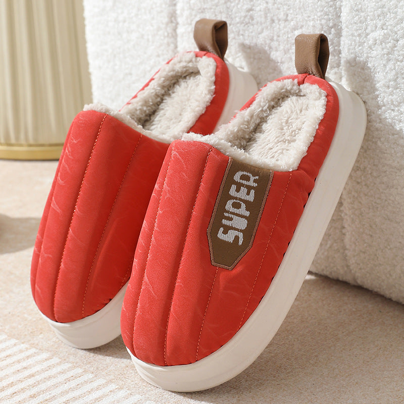 Striped Home Slippers Waterproof