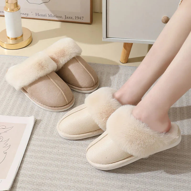 Winter Warm Plush Home Slipper