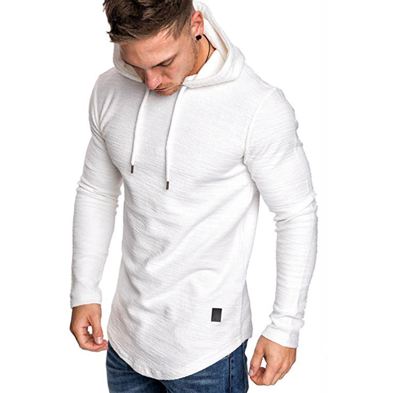 Men Hoodie  Long Sleeve Slim