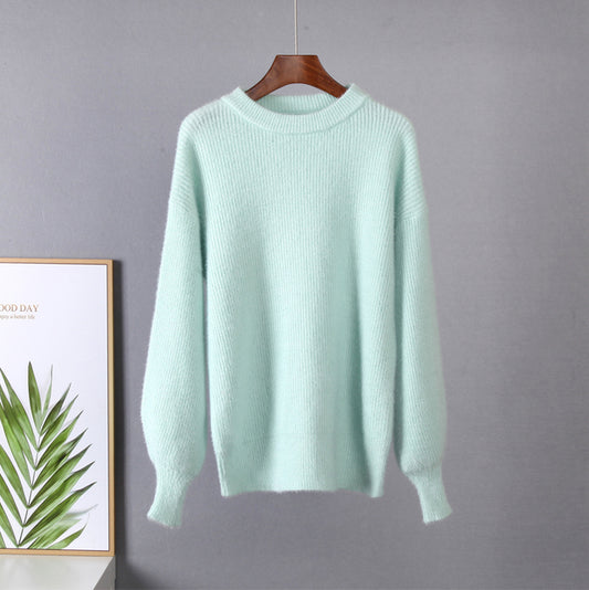 Soft Loose Knitted Cashmere Sweaters