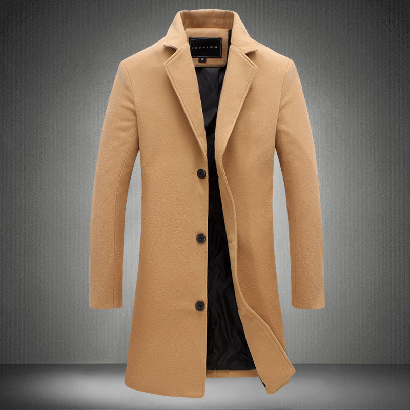 Casual Business Woolen Coats