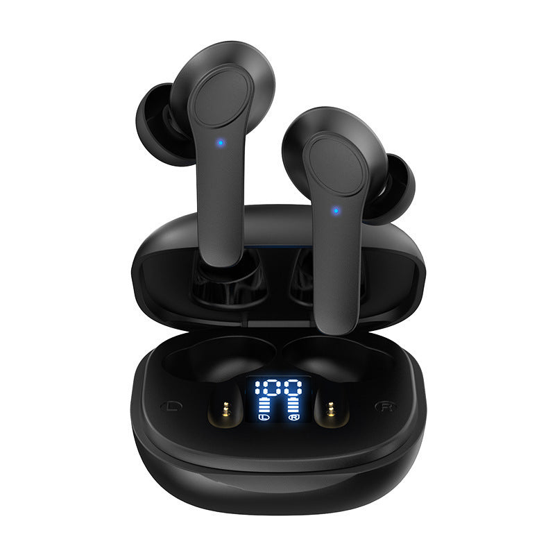 Wireless Bluetooth-compatible Translation Headphones Portable In-ear Translator