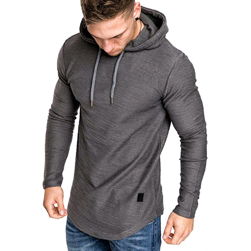 Men Hoodie  Long Sleeve Slim