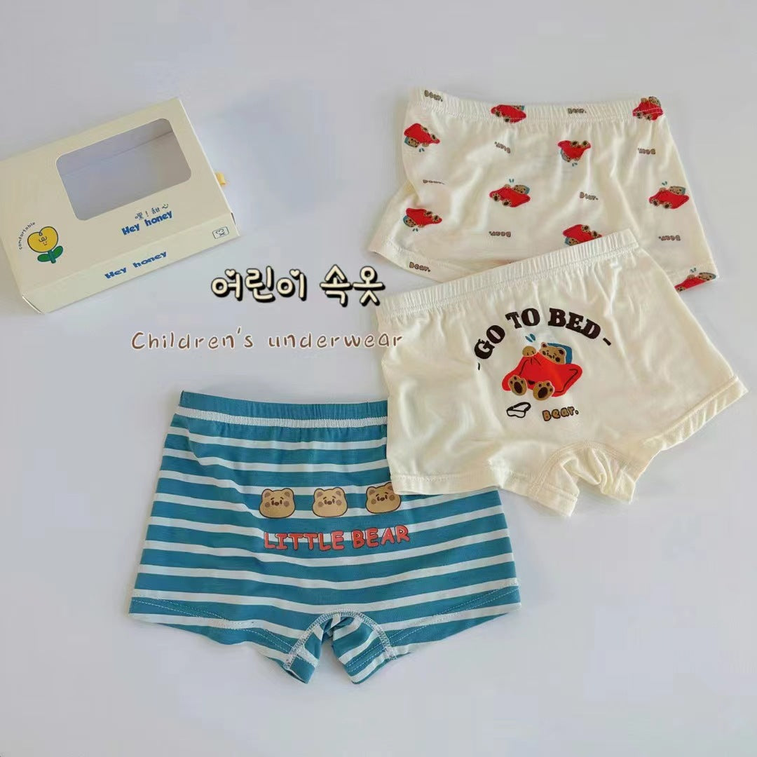 Set Children's Underwear Boxer Shorts