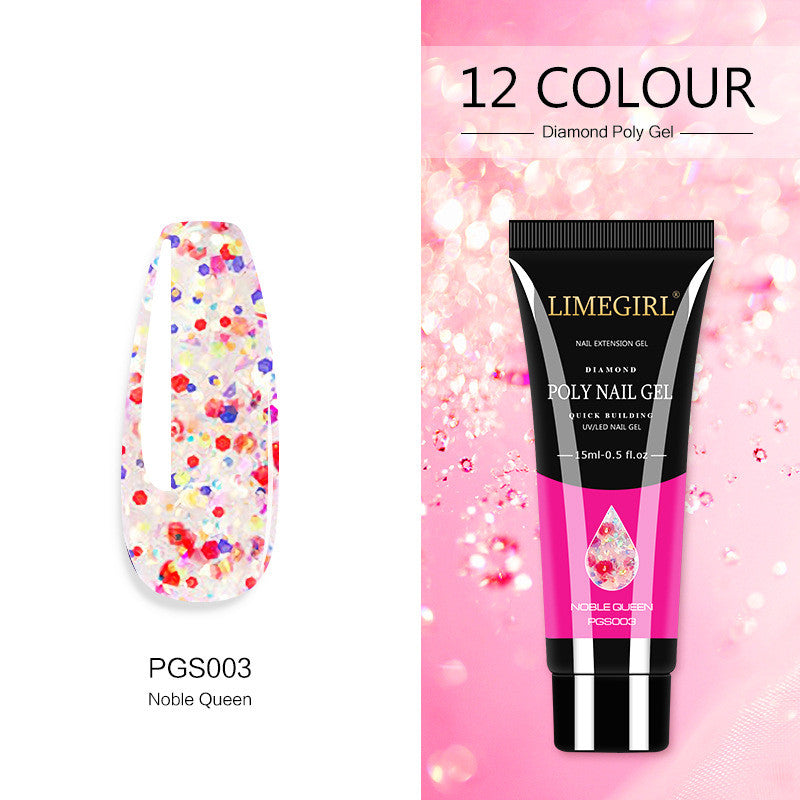 Nail Art Glitter Powder Extension