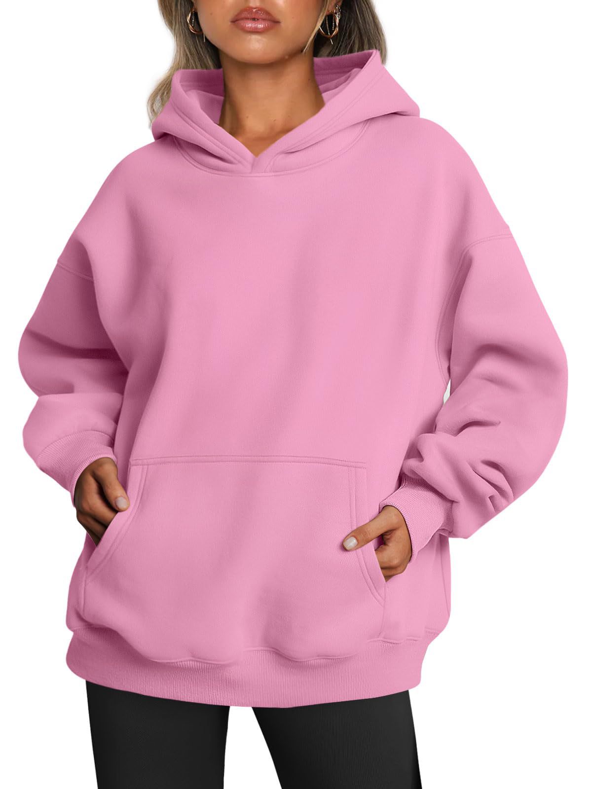 Pocket Long Sleeve Pullover Hoodies