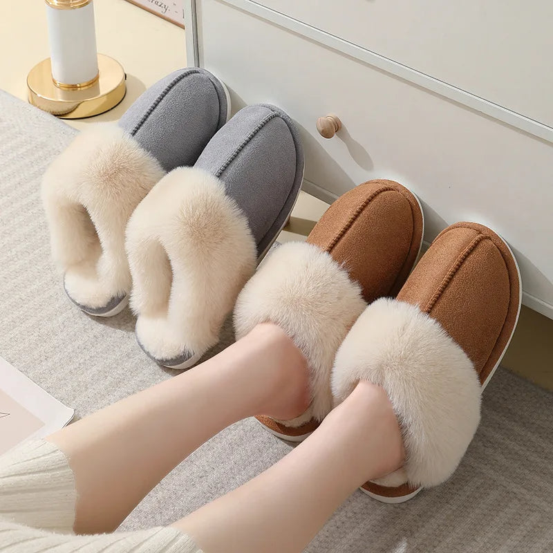 Winter Warm Plush Home Slipper